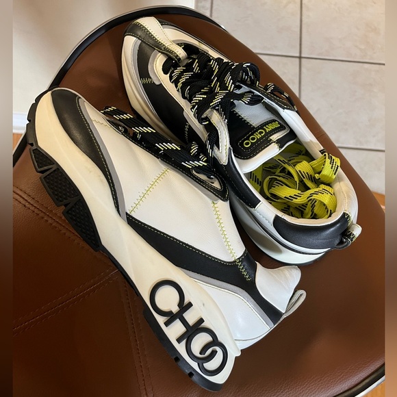 Jimmy Choo sneakers size 41/41.5 but cut a size bigger. - Picture 4 of 7